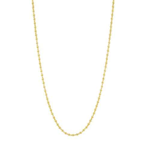 Glow Collection 22ct Gold Beads Chain