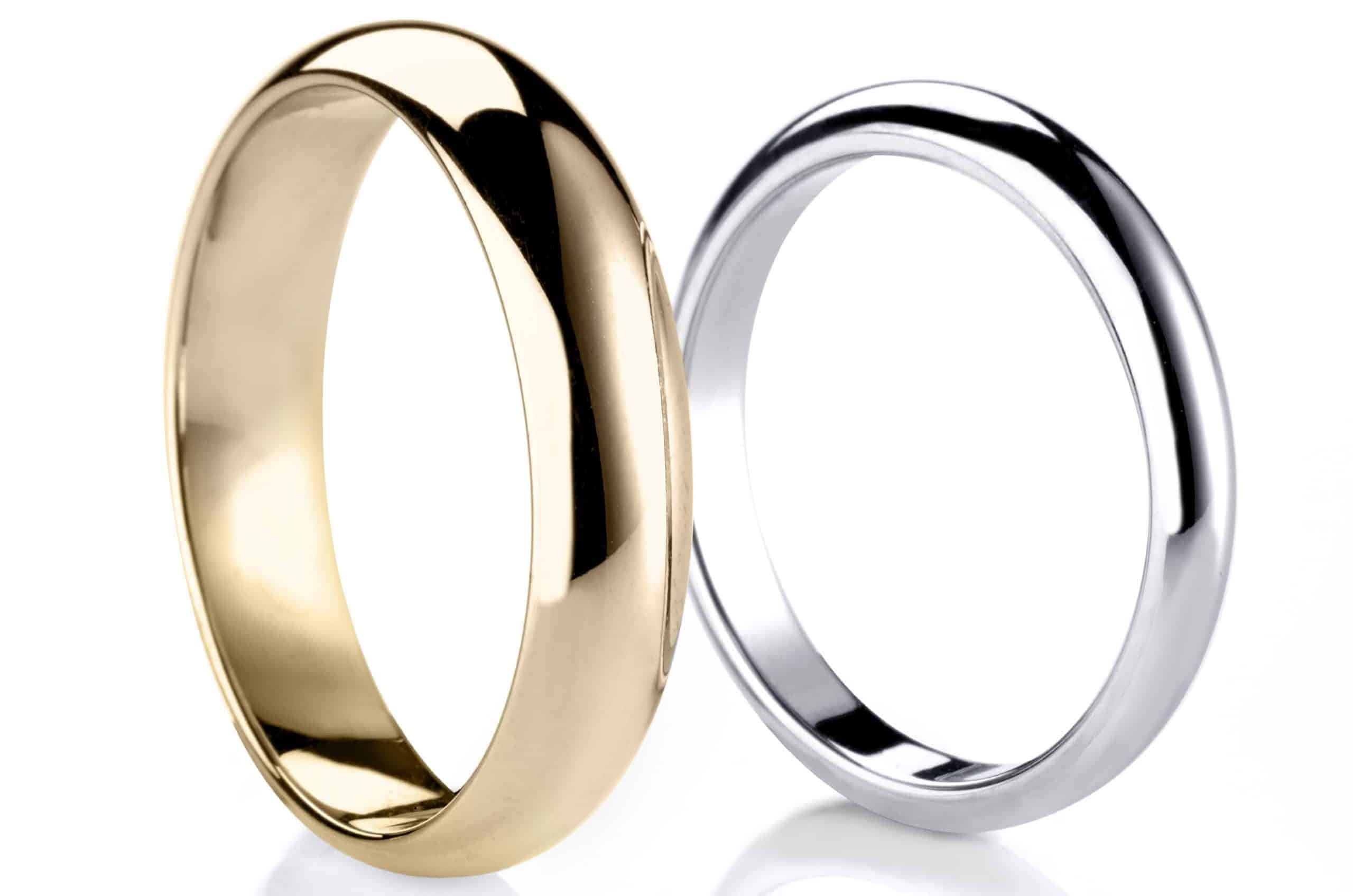 PlainRingPro-DShape Plain wedding ring